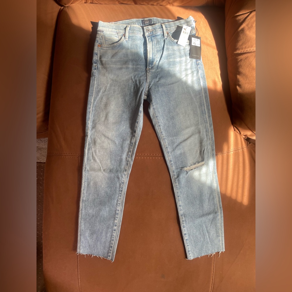 Brand New Citizens Of Humanity Rickey Crop Mid-Rise Skinny Jeans👖🔥